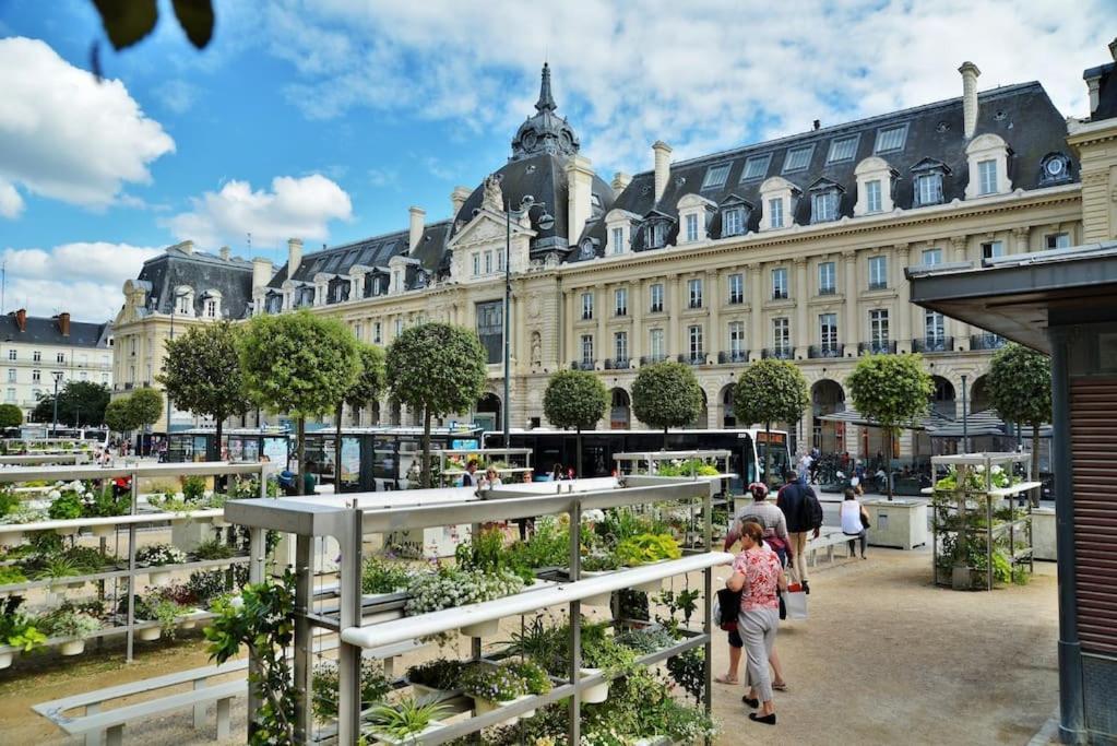 Joli Studio Au Calme Proche Parc Du Thabor/Centre Rennes Dış mekan fotoğraf